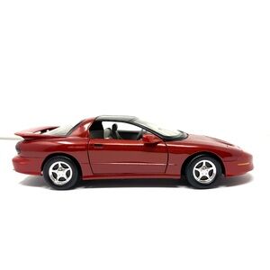 ERTL metallic burgundy red 1996 Pontiac Firebird scale 1/18